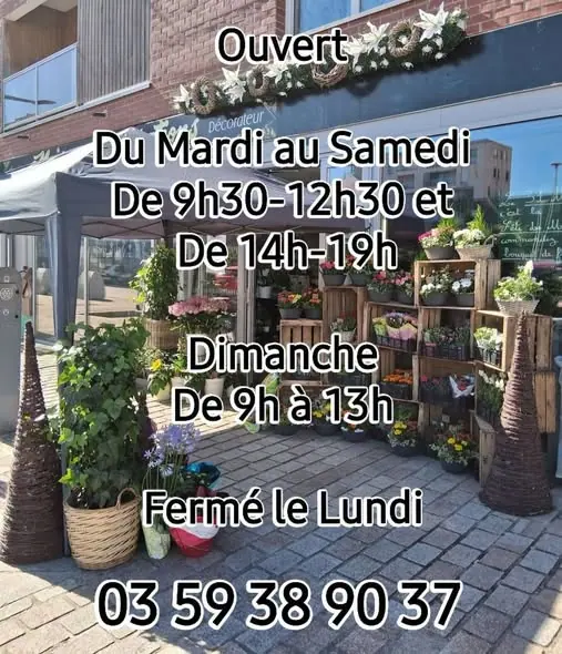 L’atelier MC Maison des Créations réalisée par MC Maison des Créations, fleuriste à Beuvrages