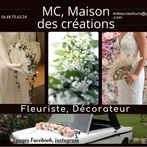 L’atelier MC Maison des Créations réalisée par MC Maison des Créations, fleuriste à Beuvrages