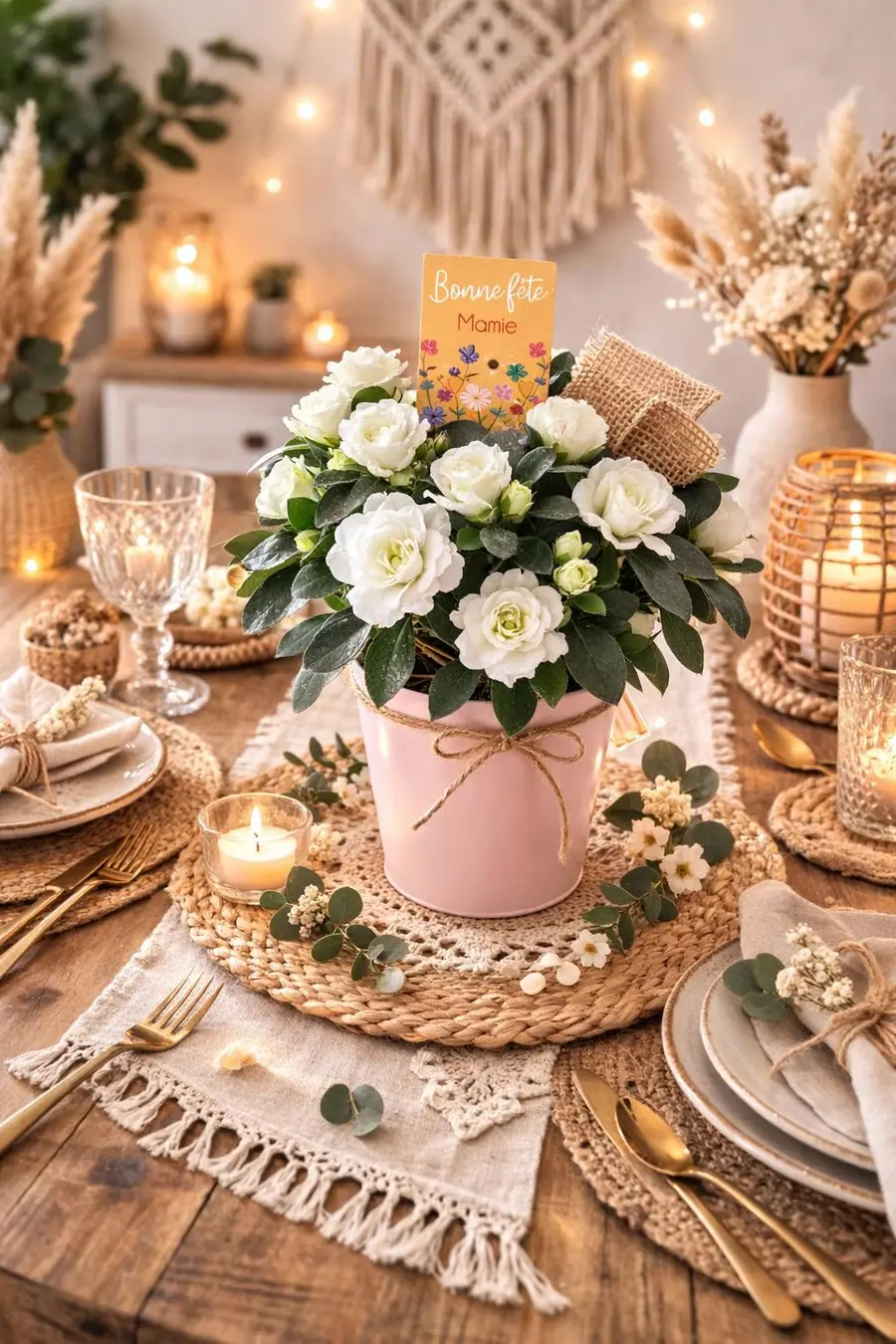 Décoration florale d’événement réalisée par MC Maison des Créations, fleuriste à Beuvrages