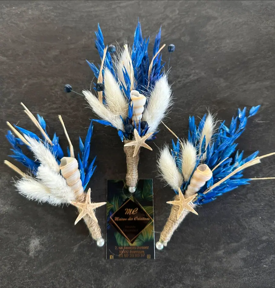 Décoration florale de mariage réalisée par MC Maison des Créations, fleuriste à Beuvrages