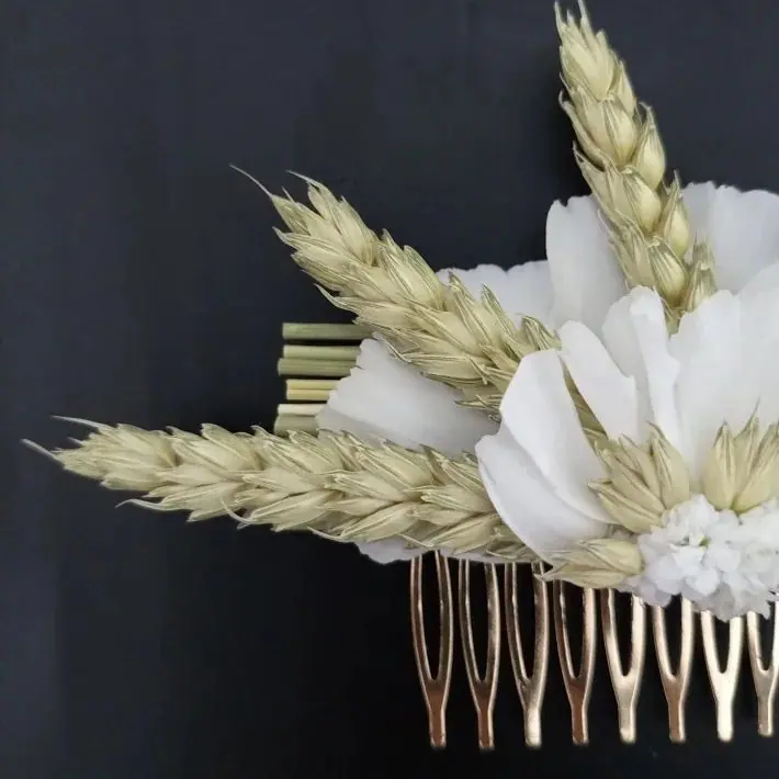 Décoration florale de mariage réalisée par MC Maison des Créations, fleuriste à Beuvrages