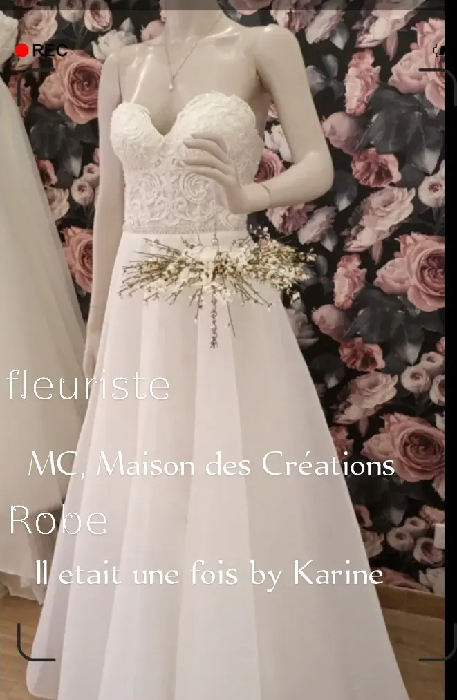 Décoration florale de mariage réalisée par MC Maison des Créations, fleuriste à Beuvrages