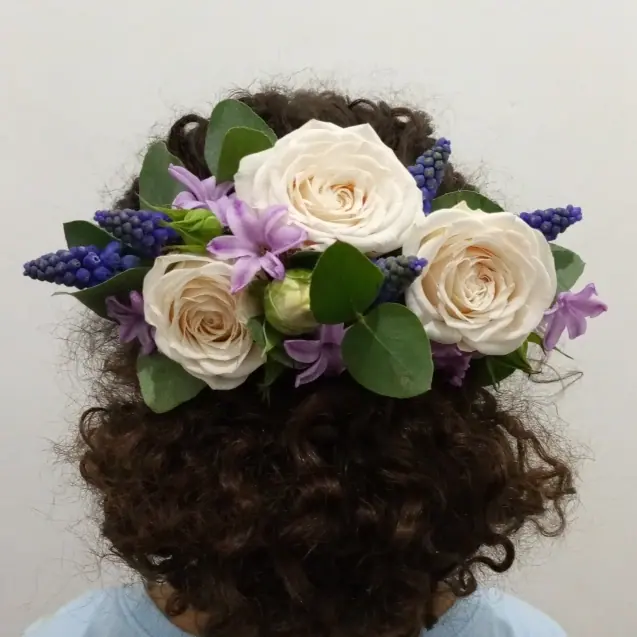 Décoration florale de mariage réalisée par MC Maison des Créations, fleuriste à Beuvrages