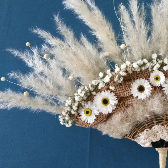 Décoration florale de mariage réalisée par MC Maison des Créations, fleuriste à Beuvrages