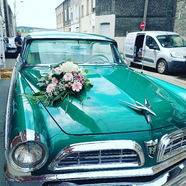 Décoration florale de mariage réalisée par MC Maison des Créations, fleuriste à Beuvrages